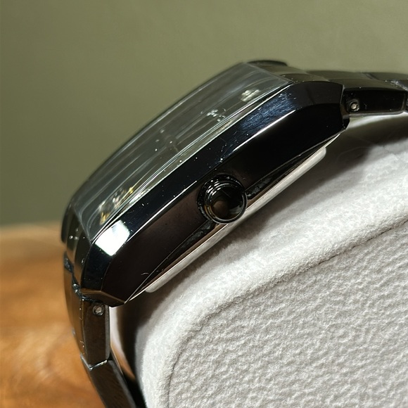 *HTF* FOSSIL Men’s Twist Black Chrome Watch - Picture 3 of 13